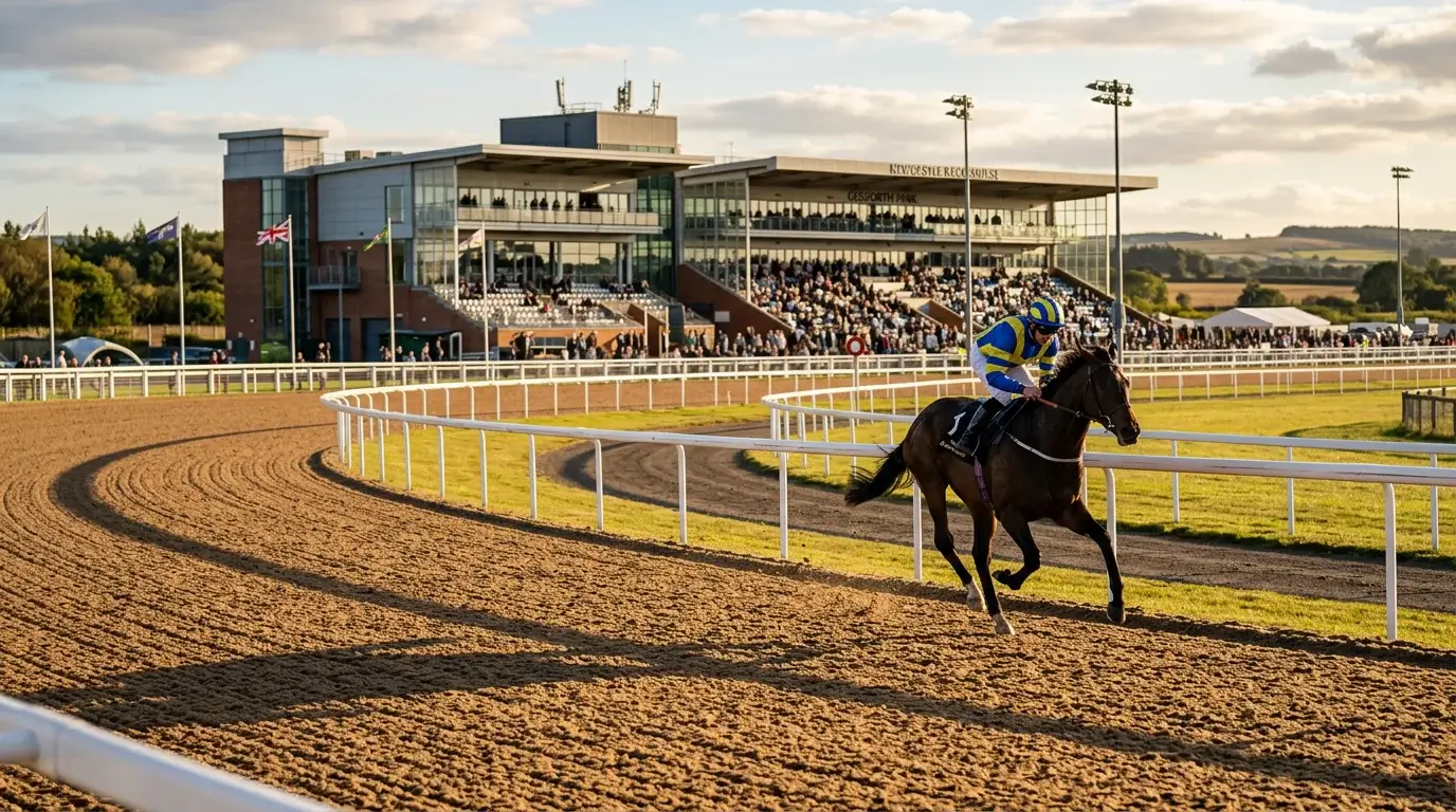 Newcastle Tapeta all-weather racing surface at Gosforth Park